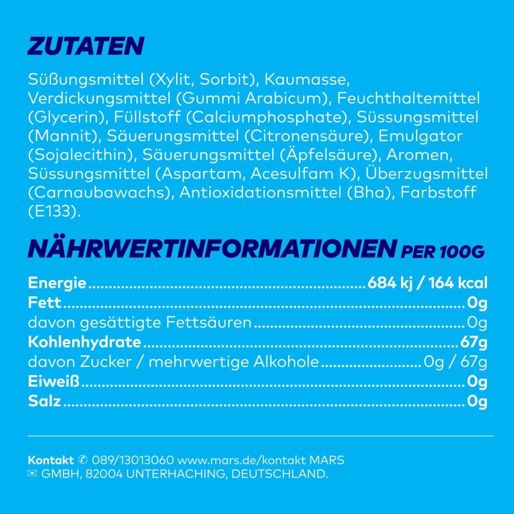 Extra Professional Fresh Erdbeere, Zuckerfreier Kaugummi, Multipack mit 30x10 Dragees, Für frischen