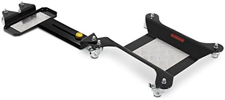 ConStands Motomover III - Motorrad Rangierschiene für Chopper/Custombike Low Schwarz Längenverstellb