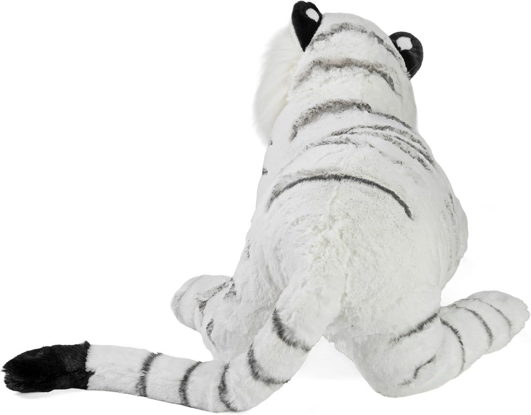 Wild Republic 19548 Jumbo Plüsch Weisser Tiger, grosses Kuscheltier, Plüschtier, Cuddlekins, 76 cm,