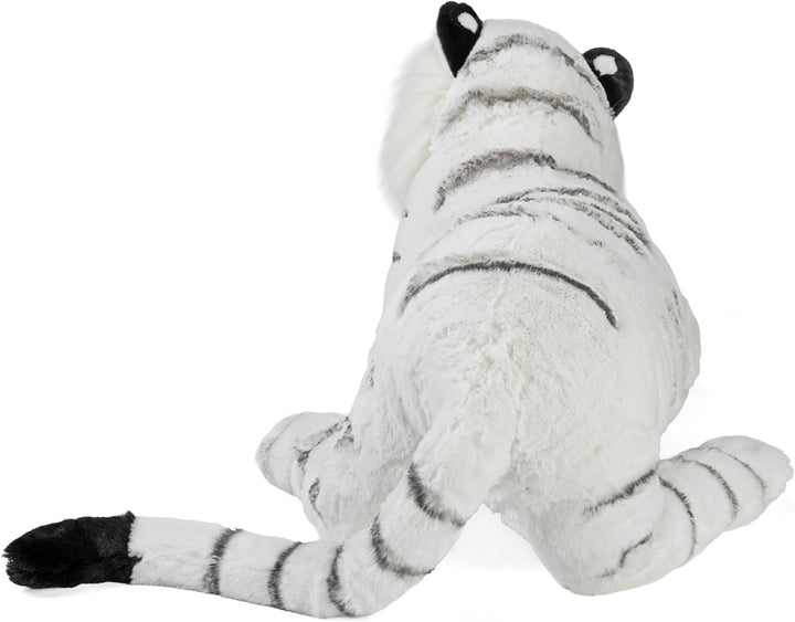Wild Republic 19548 Jumbo Plüsch Weisser Tiger, grosses Kuscheltier, Plüschtier, Cuddlekins, 76 cm,