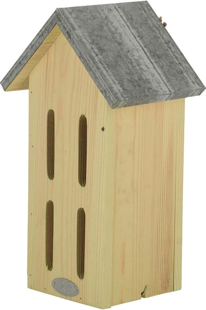 Esschert Design Schmetterlingskasten, Schmetterlingshaus, Kasten für Schmetterlinge, Blechdach, ca.