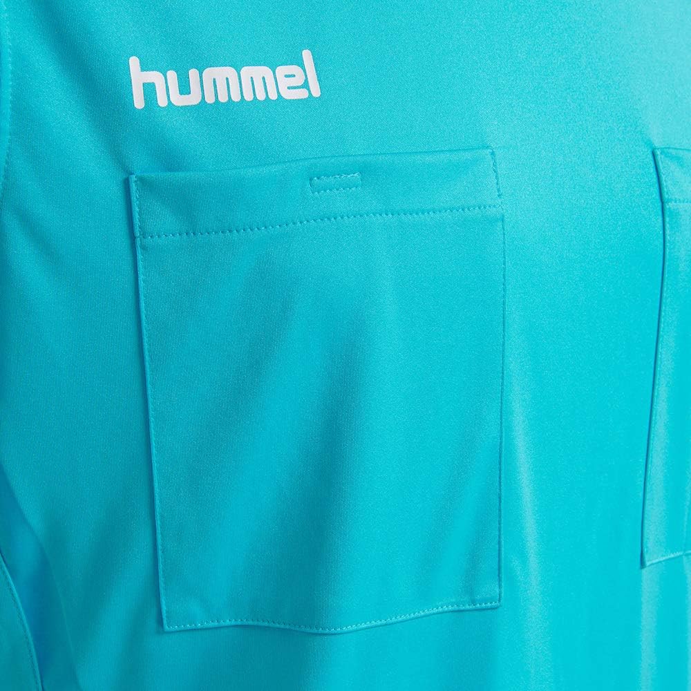 hummel Referee F3648 Schiedsrichter-Trikot, kurzärmelig Scuba Blue L, Scuba Blue L