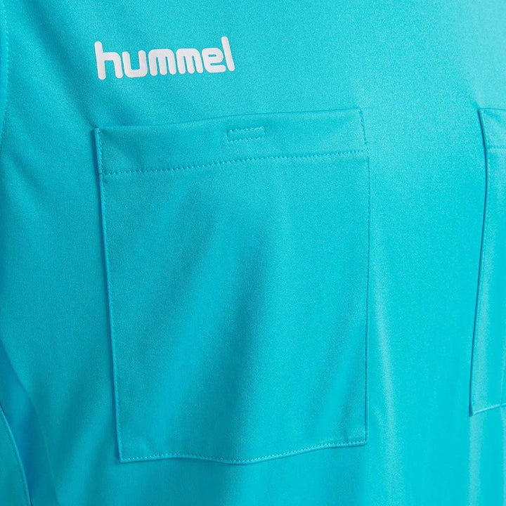hummel Referee F3648 Schiedsrichter-Trikot, kurzärmelig Scuba Blue L, Scuba Blue L