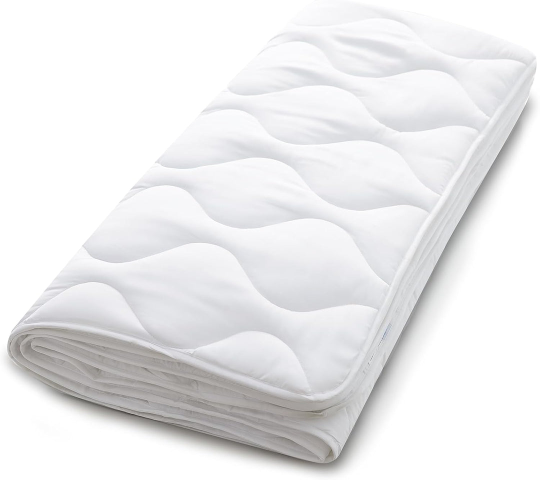 WAVVE Bettdecke 240x260 cm Ganzjahresdecke 4 Jahreszeiten, Steppdecke 270gsm Mikrofaser 260x240, Sup