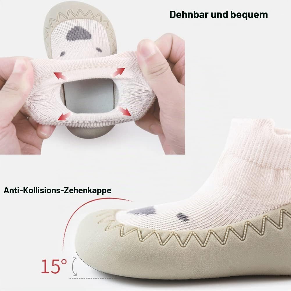 Baby Sockenschuhe Rutschfeste Niedlicher Cartoon Weicher Stricken Babybodenschuhe Kleinkind Schuhe 1