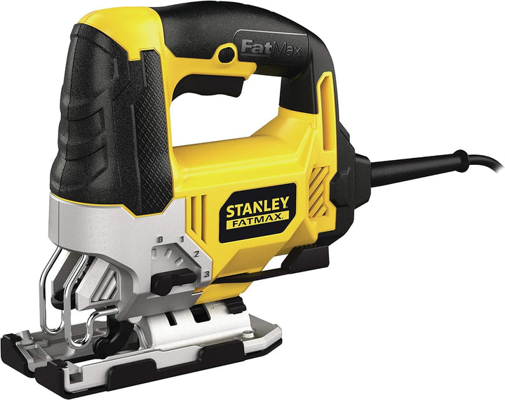 Stanley FatMax Pendelhubstichsäge FME340K (710W, 3-stufiger Pendelhub, mit Frontgebläse, werkzeuglos