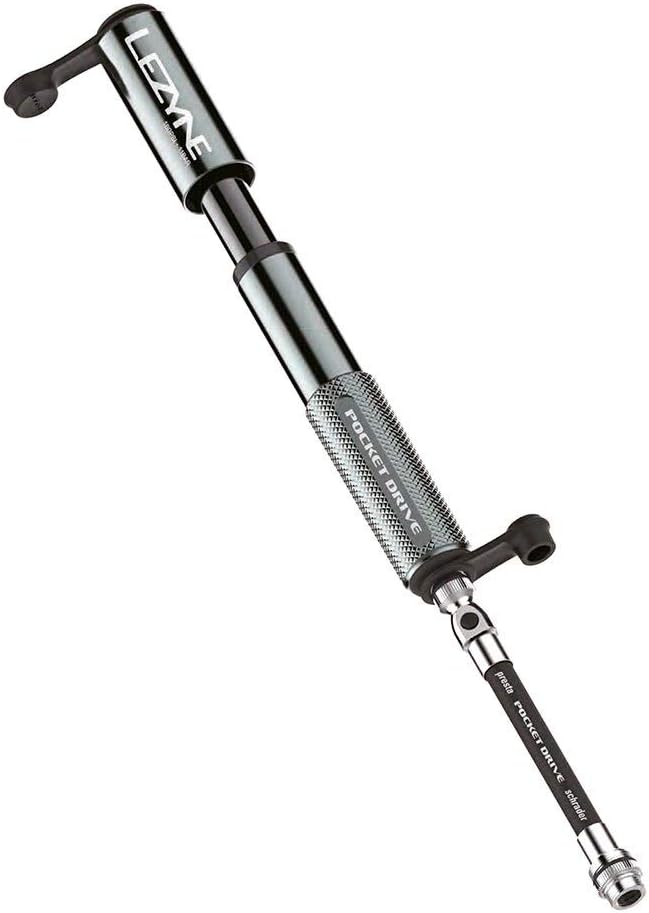 Lezyne Pocket Drive Handpumpe 14 cm Lite Grey, 14 cm Lite Grey