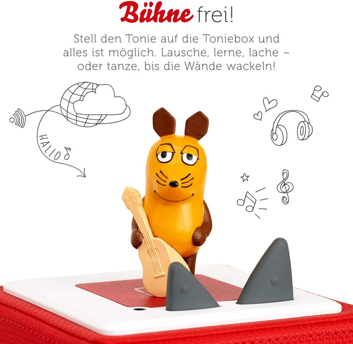 tonies Hörfiguren für Toniebox: Maus (M) auserlesene Lieder - 17 Kinderlieder Figur - ca. 40 Min. -