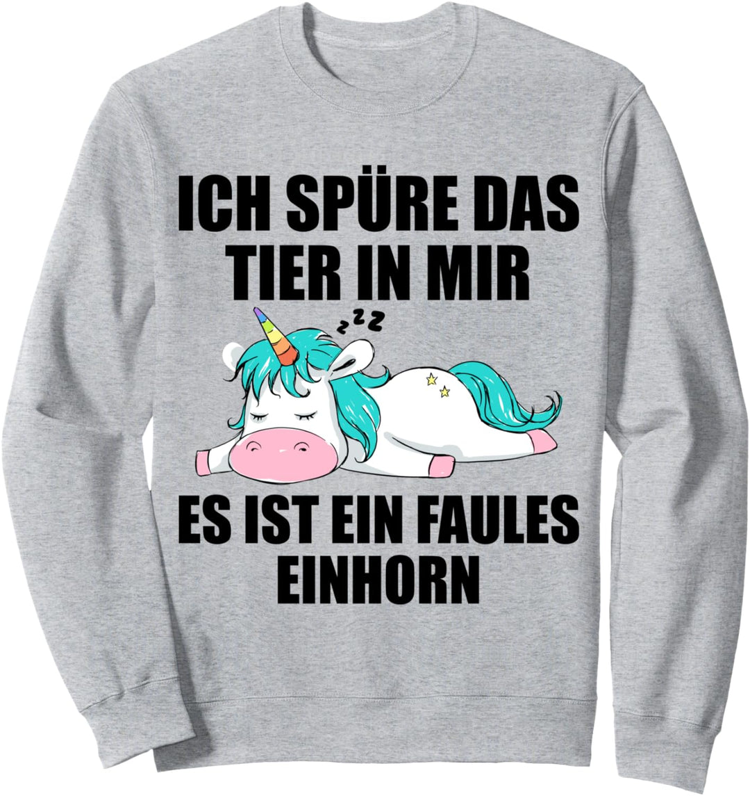 Lustiger Spruch Einhorn Mitarbeiterin Arbeitskollege Büro Sweatshirt