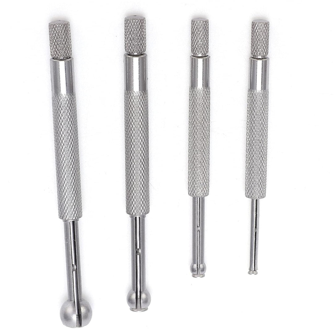 4PCS Lochlehren-Set Vollkugel-Teleskoplehre 3-13 Mm Zum Messen Kleiner Löcher Schlitze Nuten