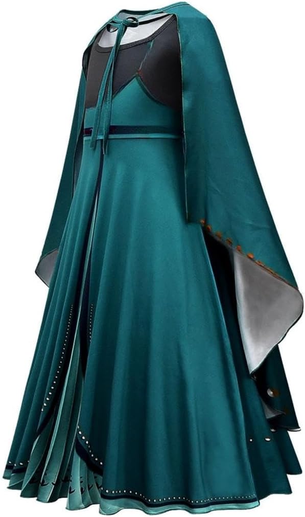 Lito Angels Prinzessin Königin Anna Krönung Kostüm Kleid für Kinder Mädchen, Eiskönigin Krönungsklei