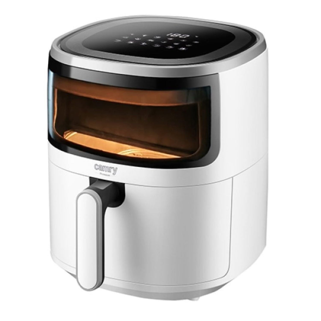 CAMRY CR 6313 Heissluftfritteuse 5L, 12 Programme, Konvektionstechnologie, 2000W, gesundes Kochen mi