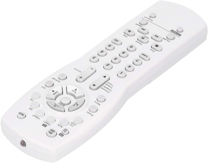 Dioche Fernbedienung AV Media System 321 Fernbedienung Ersatz Fernbedienung, ABS, Weiss, Fernseher,