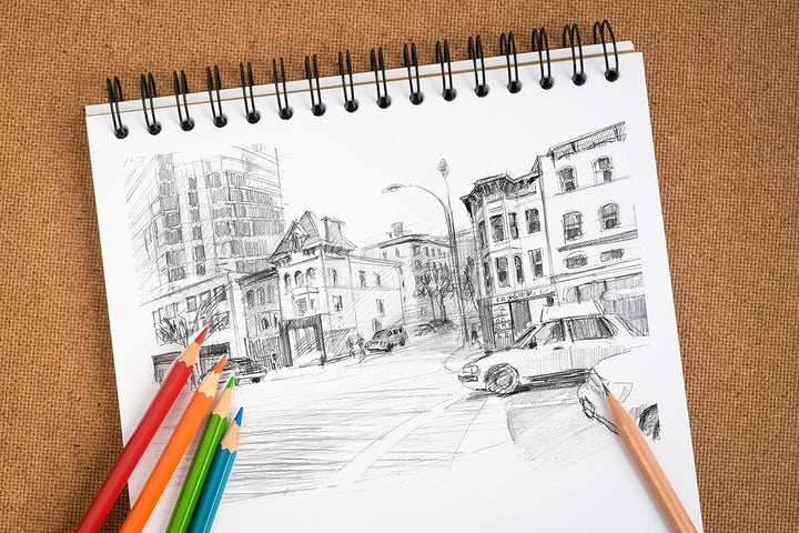 Clairefontaine 96602C Skizzenblock Sketch (100 Blatt, DIN A3, 29,7 x 42 cm, Spiral, mikroperforiert,