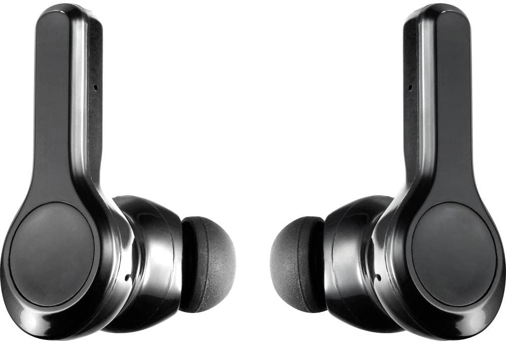 Renkforce RF-NCE-500 In Ear Kopfhörer Bluetooth® Schwarz Noise Cancelling Headset, Lautstärkeregelun