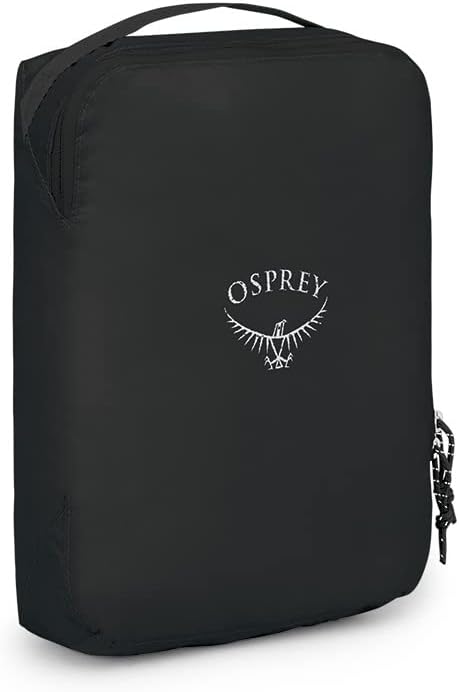 Osprey Herren Farpoint 40 Rucksack (1er Pack) Schwarz Einheitsgrösse Bundle mit Packing Cube Set, Sc