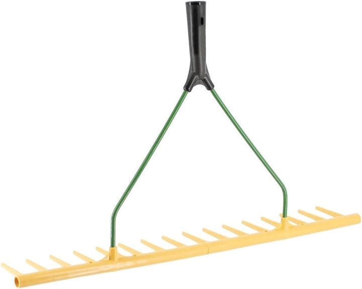 Rekord Rechen mit 16 Zinken aus Kunststoff, einseitig - ohne Stiel Breite: 64 cm Gartenrechen, Heure