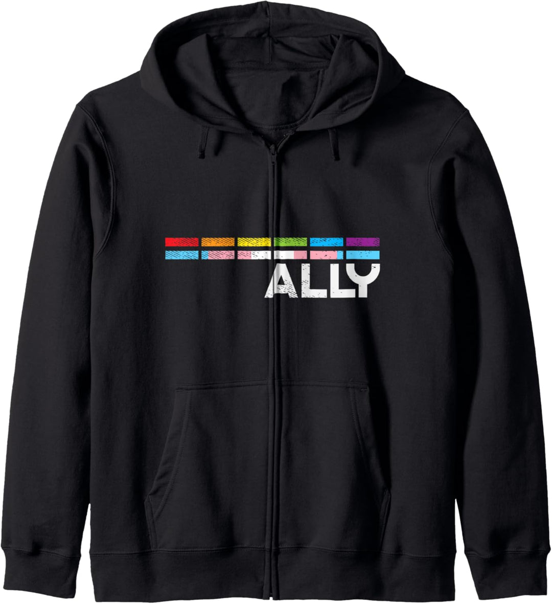 LGBT Transgender Ally Transsexual Trans Pride Flag Kapuzenjacke