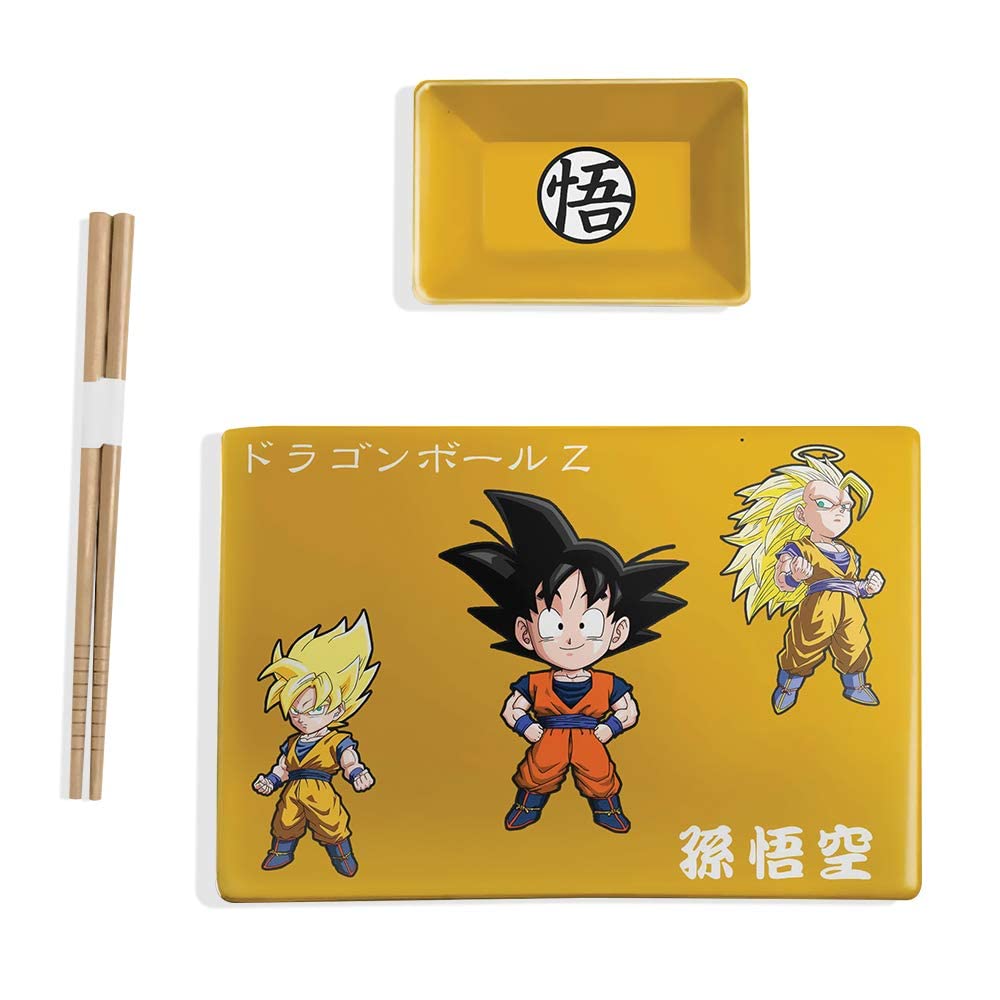 Just Funky Dragon Ball Z Chibi Styled Sushi Set mit Essstäbchen