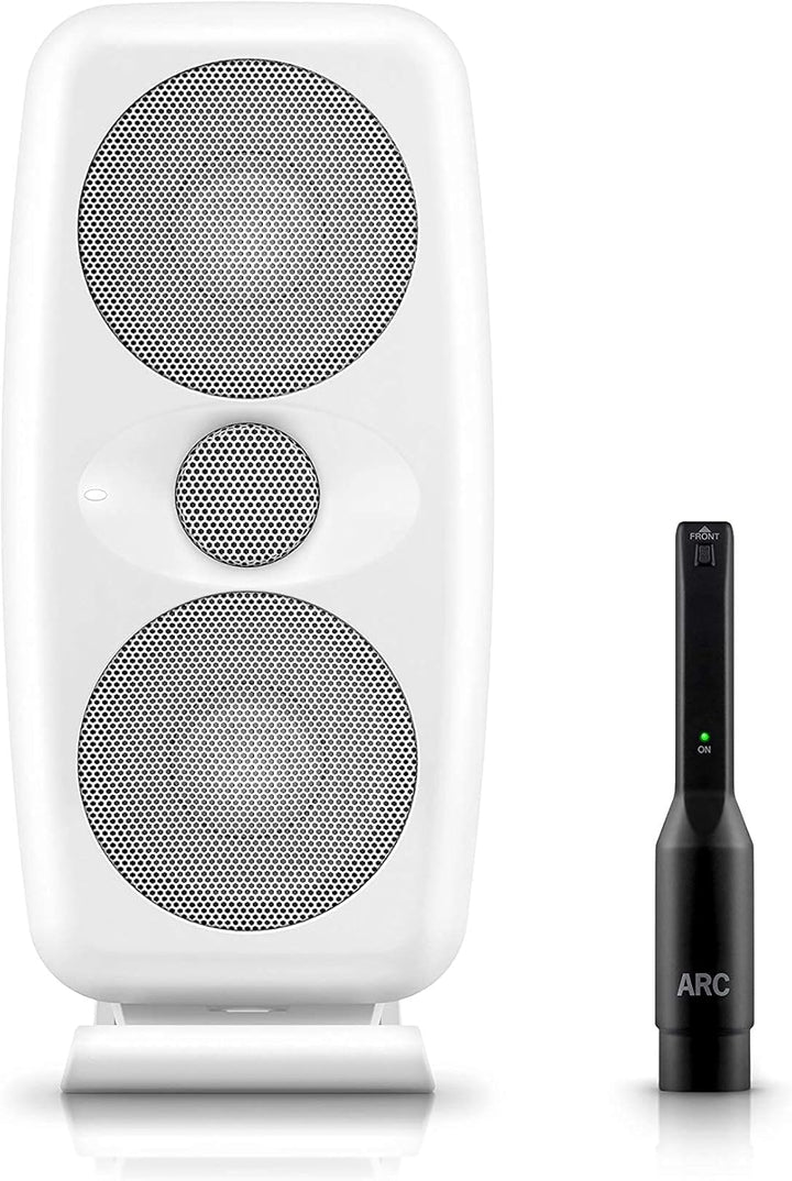 IK Multimedia iLoud MTM - High-resolution compact studio monitor speaker (Single), Weiss