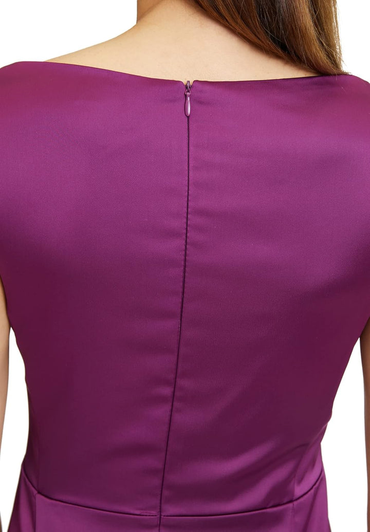Vera Mont Damen Etuikleid mit Raffung 44 Real Purple, 44 Real Purple