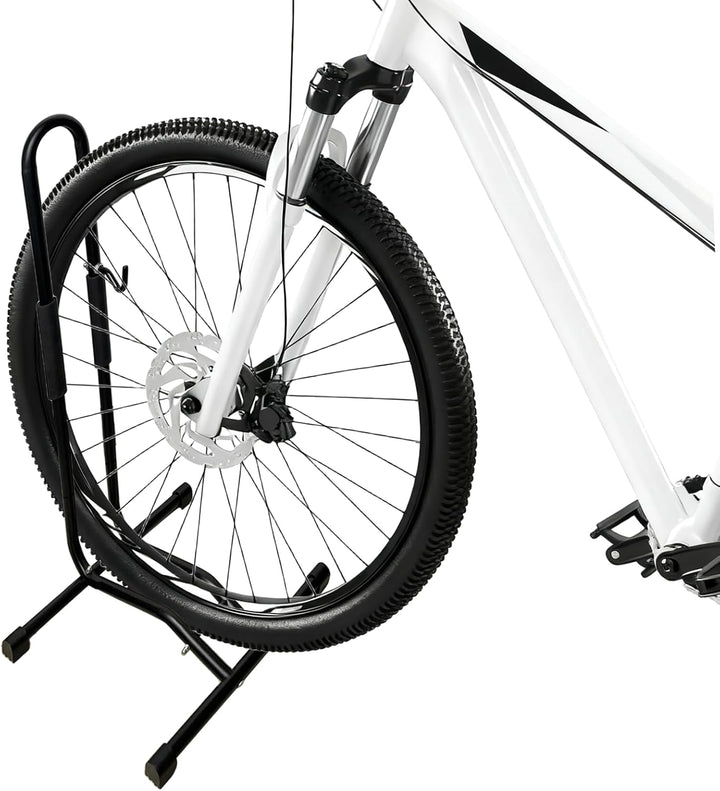 Fahrrad, Fahrradständer, Vertikaler Fahrradhalterung für die Garage, Abnehmbar Reparaturständer, Pla