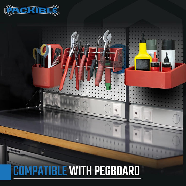 Packible Tool Manta Mounts – Montageklampen kompatibel mit Milwaukee Packout® Locking Packout Zubehö