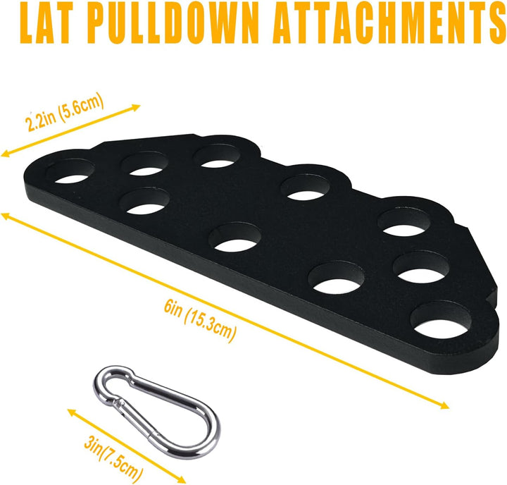 KORIKAHM Multi-Grip LAT Pull Down Bar für Home Gym Fitness, Spreizplatte LAT Pulldown Aufsätze für P