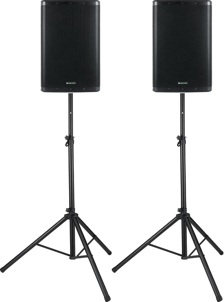 Pronomic C-215 MA Stative Set - Zwei aktive 2-Wege Boxen - Leistung: 2000 Watt - 15" Woofer + 1,75"