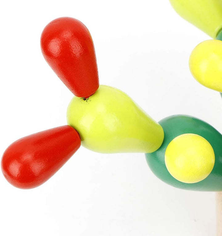 Zerodis Spielzeug Balancing Cactus Toy Assembled Building Blocks Balancing Tree frühe Lernspielzeug