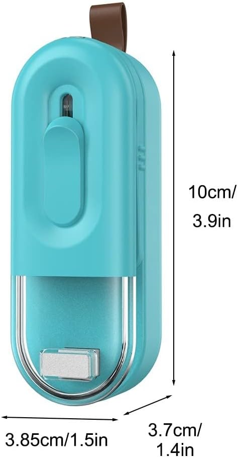 2-in-1 Bag Sealer, Mini-Beutel-Versiegeler, Tragbar Akku-Verschlussgerät für Plastiktüten Beutel Spä
