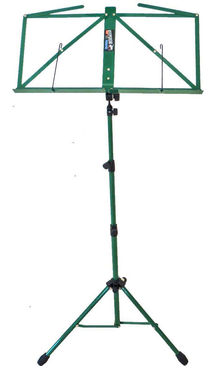 keepdrum MUS3 GR Notenstaender Grün + Tasche Bag