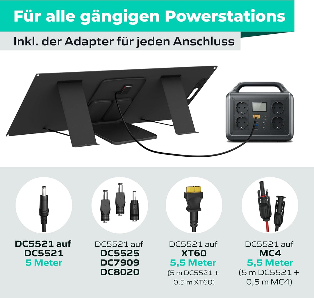 Solarpanel Faltbar (19% USt.) – Solarpanel, Solarpanel Camping, Faltbares Solarpanel, Camping Solara