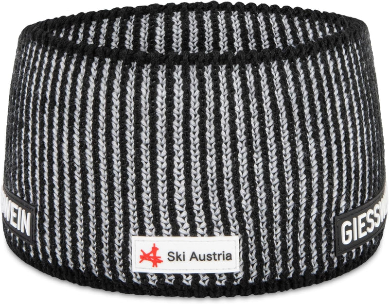 GIESSWEIN Ski Austria Headband Weisshorn - Merino Stirnband Damen Winter gefüttert, Fleece Stirnband
