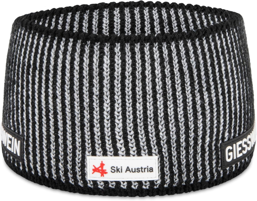 GIESSWEIN Ski Austria Headband Weisshorn - Merino Stirnband Damen Winter gefüttert, Fleece Stirnband