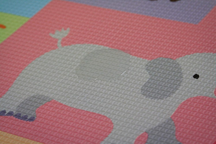 BABY CARE Spielmatte Busy Farm - Large - 2,1m * 1,4m * 13mm