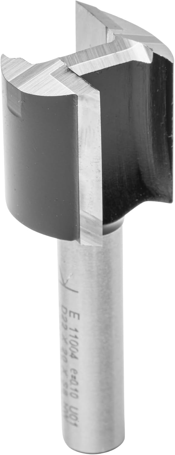 ENT 11004 Nutfräser HW, Schaft (S) 8 mm, Durchmesser (D) 22 mm, NL 20 mm, SL 32 mm, GL 52 mm, mit Ha