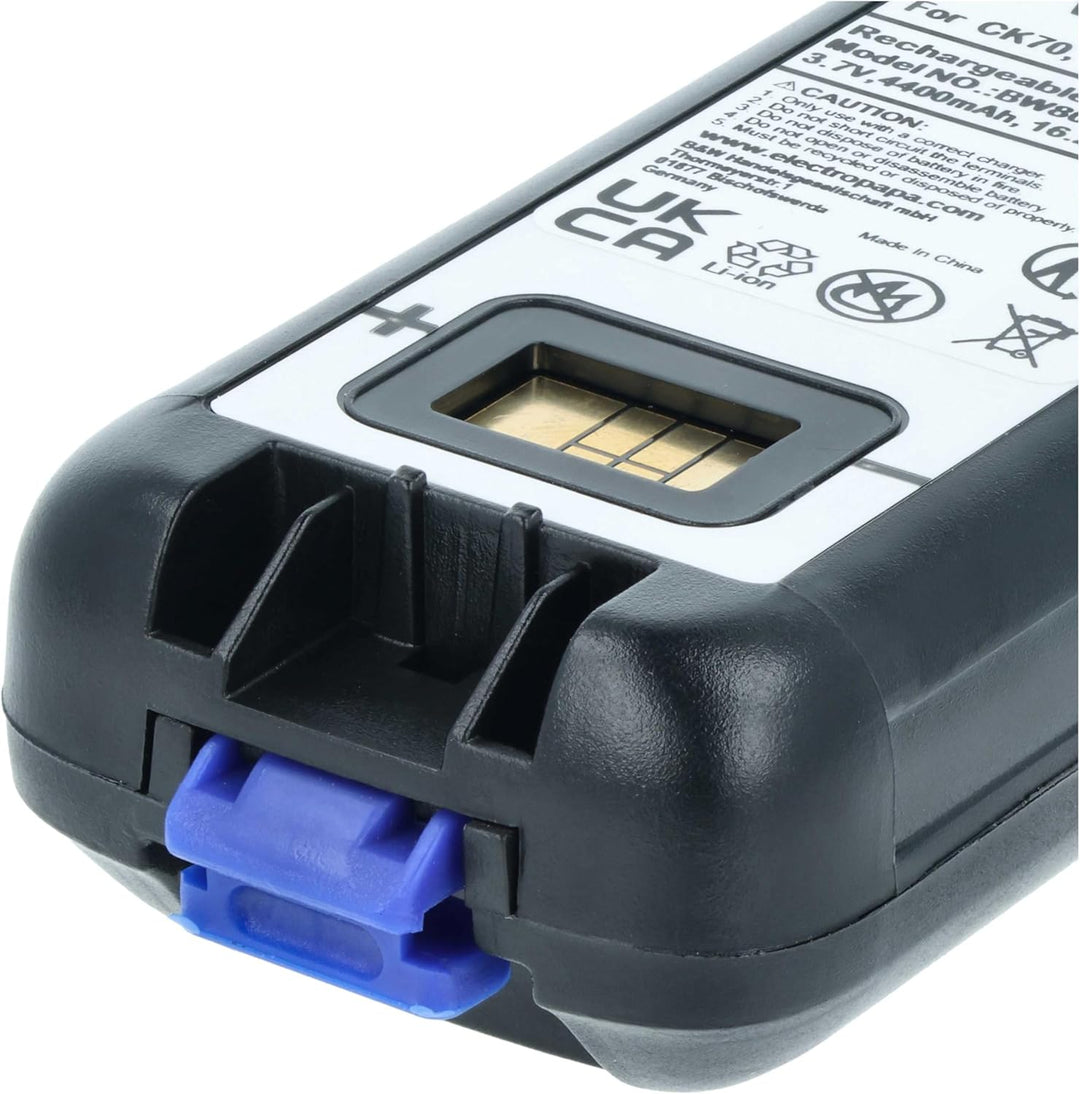 vhbw 2X Akku Ersatz für Intermec 318-046-001, 1001AB02, 318-046-011, 1001AB01 für Mobilcomputer PDA