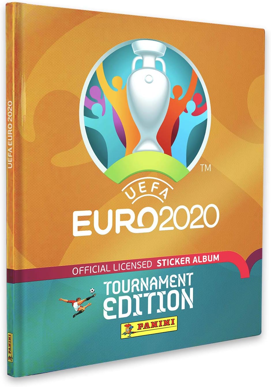 Panini European Soccer International UEFA Euro 2020 Stickersammlung Hardcover Album, Hardcover Album