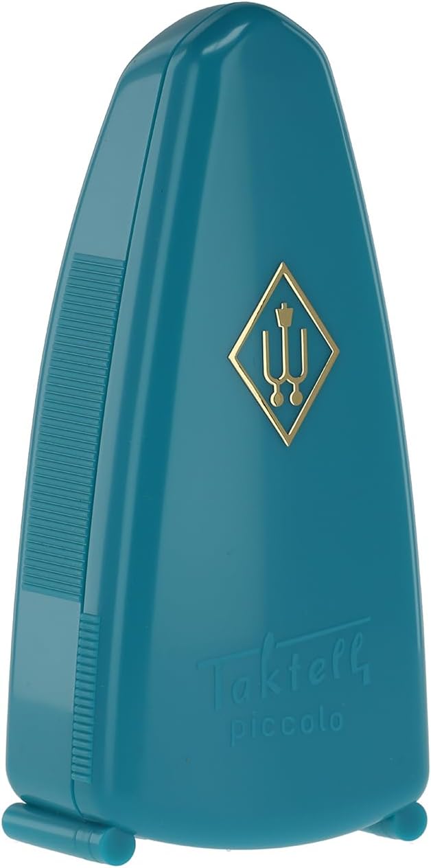Wittner Metronom 830 391 Kunststoffgehäuse ohne Glocke Taktell Piccolo türkis türkis Single, türkis