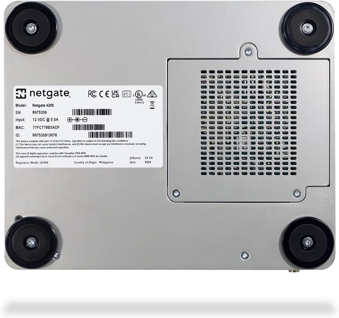 Netgate 4200, 128 GB NVMe M.2 SSD, 128 GB NVMe M.2 SSD