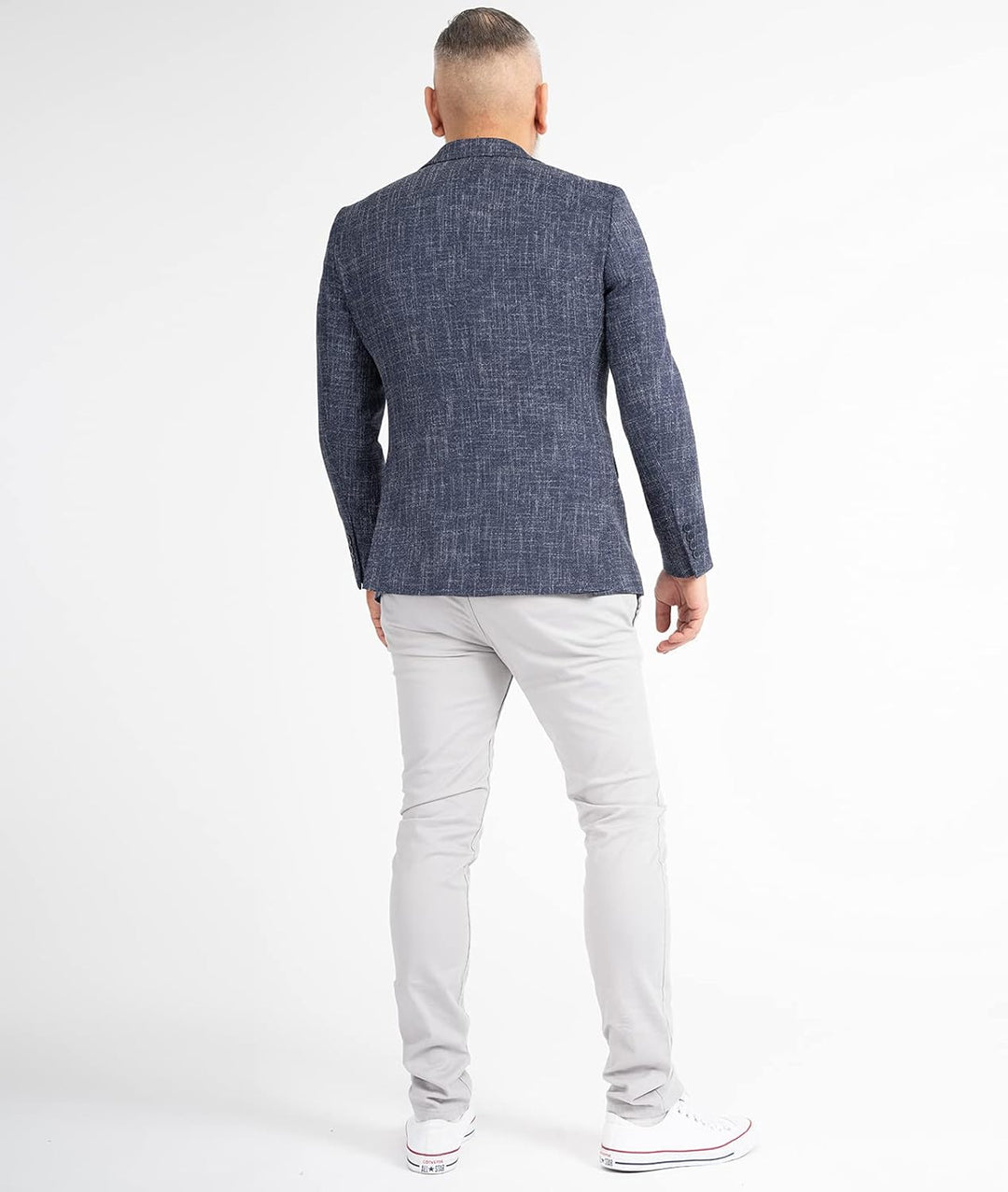 Indumentum Chino Hose Basic Slim Fit IS-305 31W / 30L Hellgrau, 31W / 30L Hellgrau