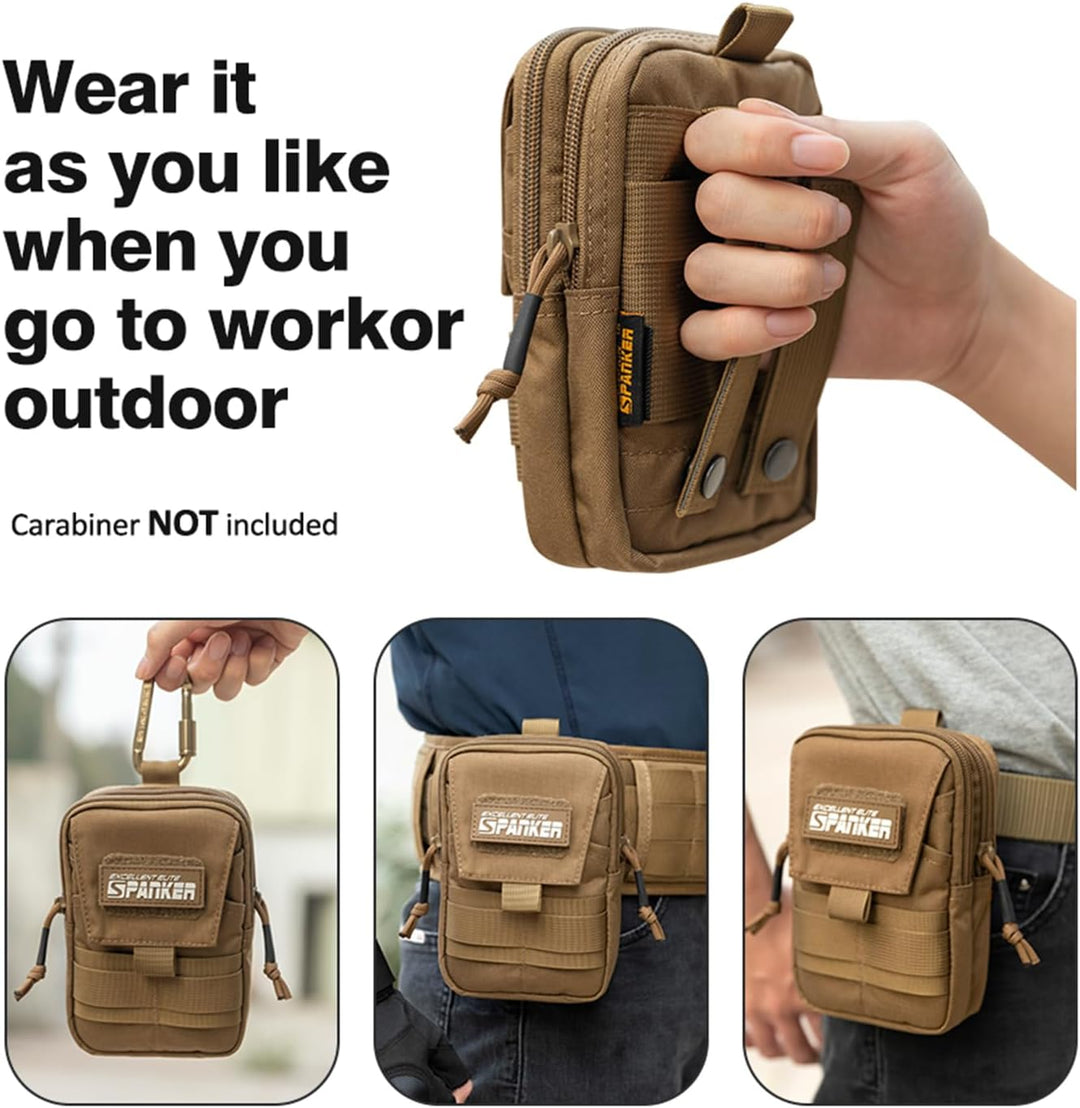 EXCELLENT ELITE SPANKER Taktische Molle Hüfttaschen Nylon EDC Tasche Handytasche Hüfttasche für iPho