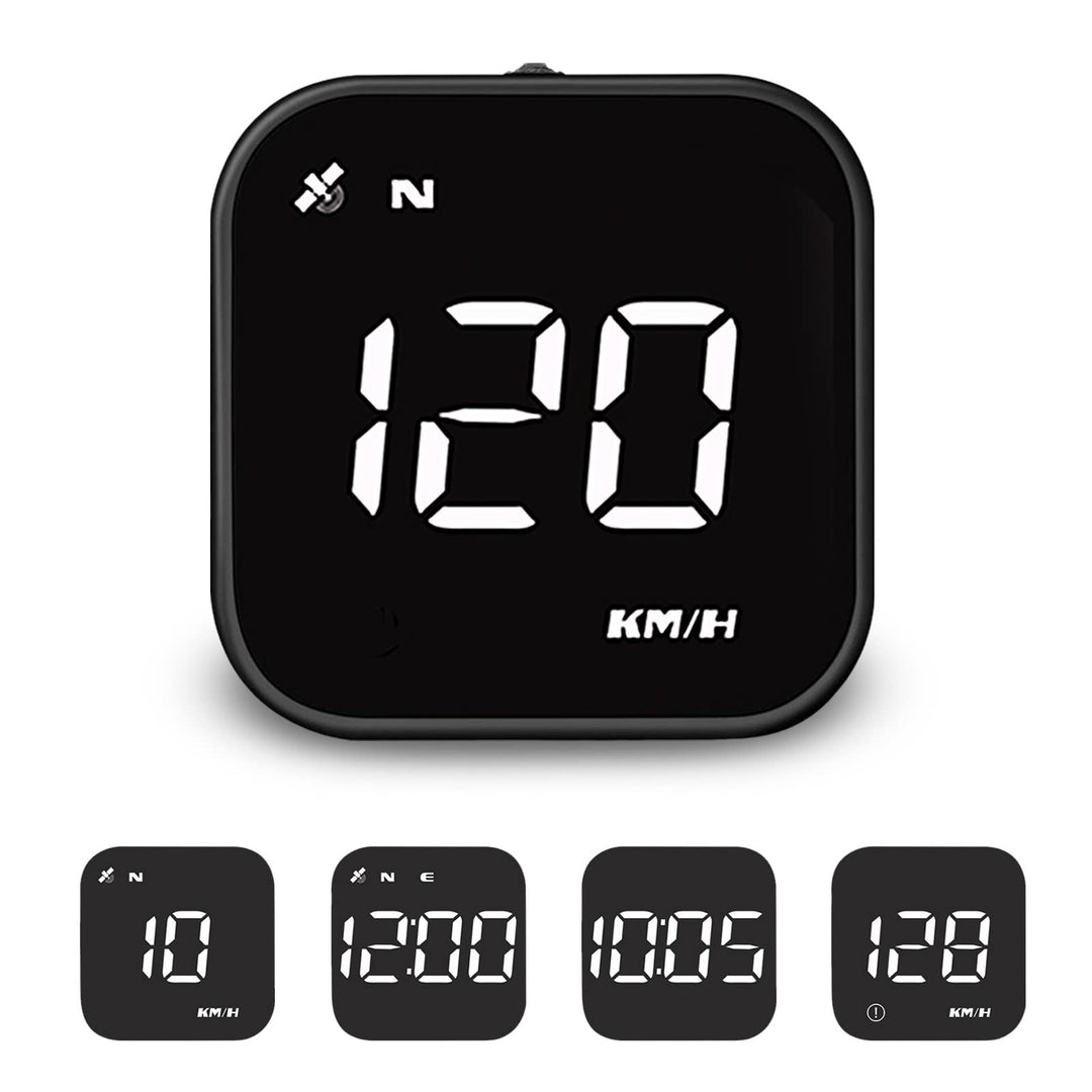 Head Up Display Auto HUD Display KMH MPH GPS Smart Tachometer, 2.0'' LCD Bildschirm mit Übergeschwin