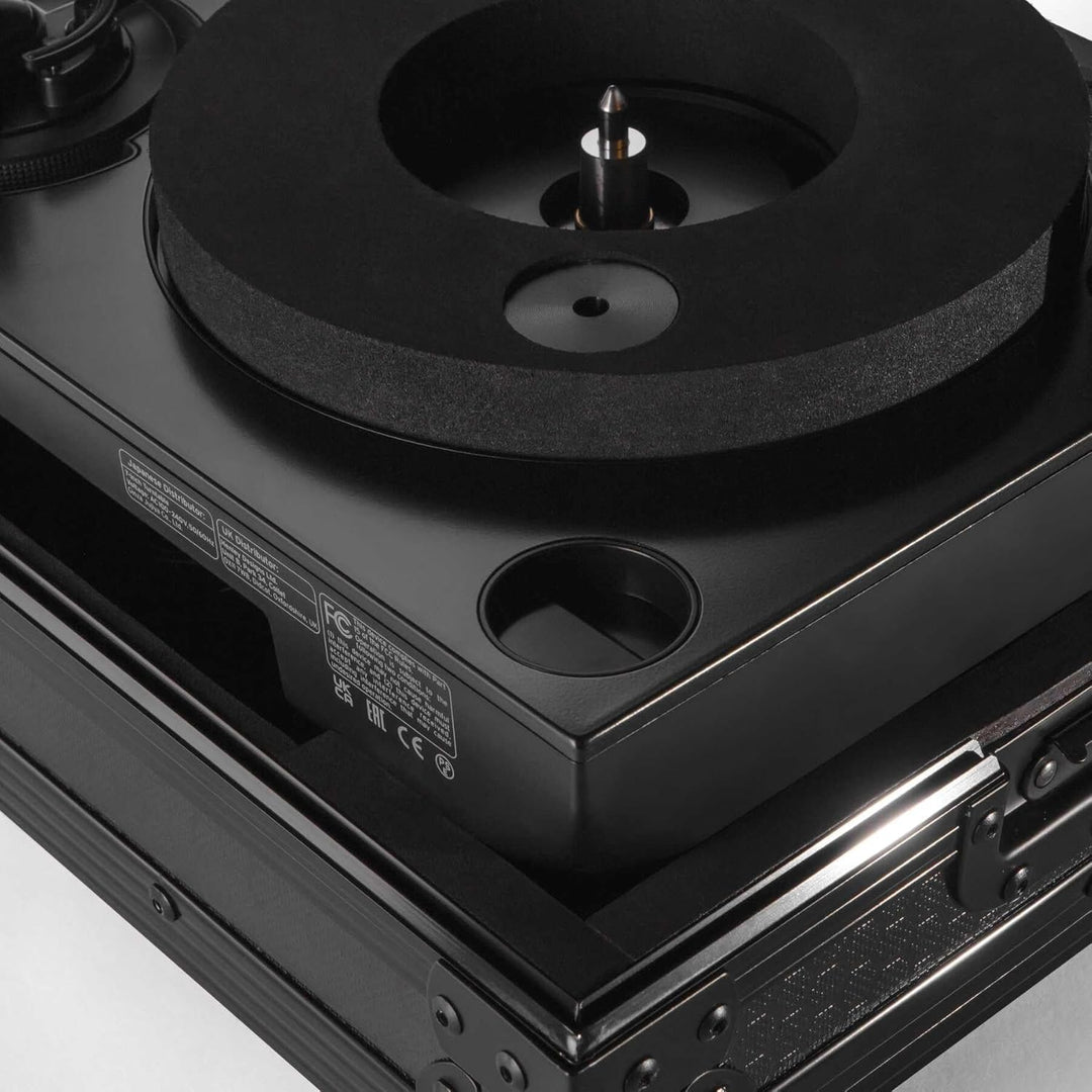 Reloop Premium RP-7 Turntable Case - Robuste Konstruktion mit kratzfester Hexa-Oberfläche in mattem