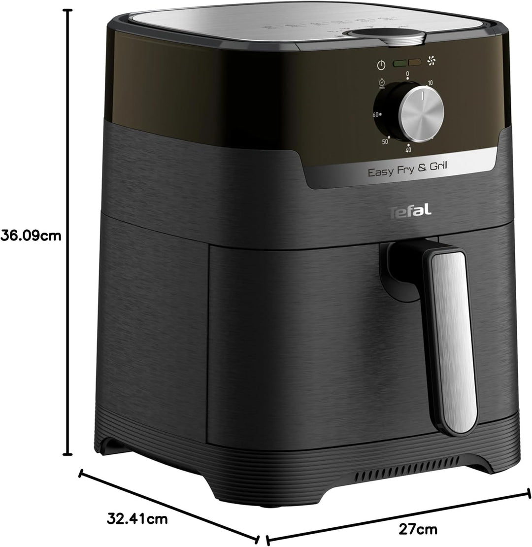 Tefal EY5018 Easy Fry & Grill Classic Heissluftfritteuse | 2-in-1 Technologie (Air Fryer und Grill)