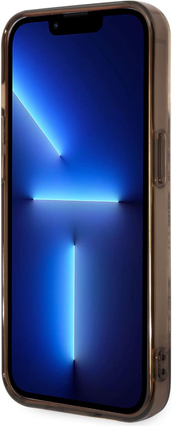 Guess GUHCP14XHGPLHC hülle für iPhone 14 Pro Max 6, 7" Ochre hardcase Porcelain Collection, schwarz