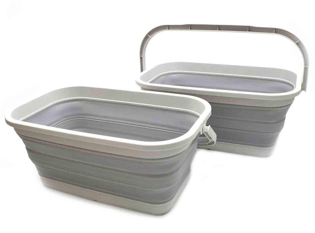 SAMMART 11.6L Collapsible Bucket Grau 2, Grau 2