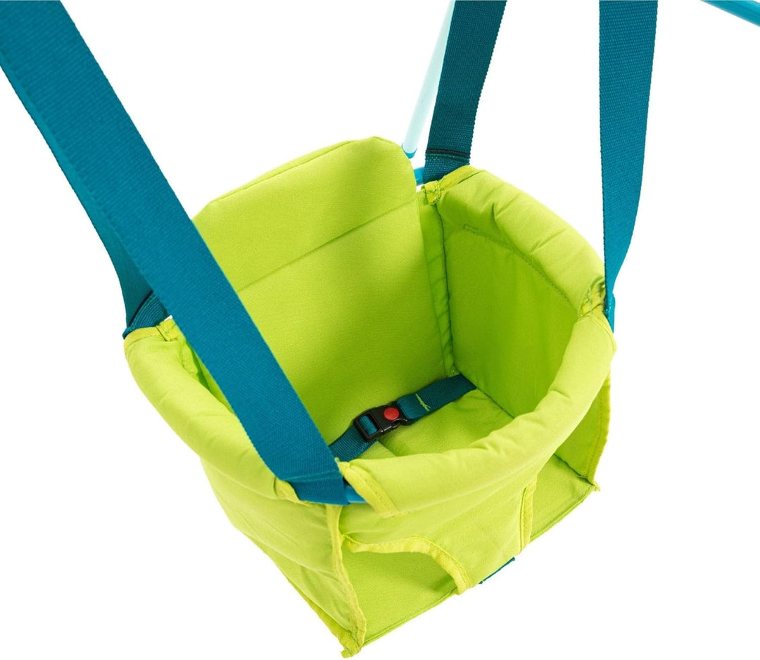 TP Toys Foldaway Baby Swing – Kompakte, pulverbeschichtete Metallschaukel für den Innen- und Aussenb