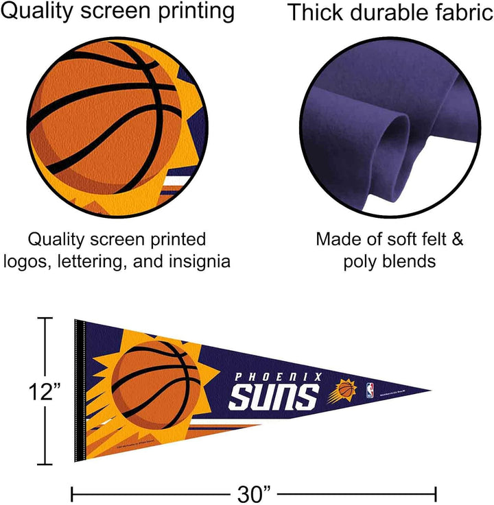 WinCraft Phoenix Suns Wimpel, volle Grösse, 30,5 x 76,2 cm